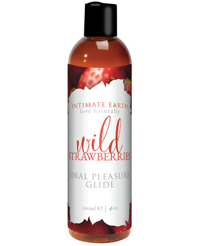 Intimate Earth Wild Strawberries Lubricant - 120 ml
