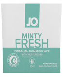JO Personal Cleansing Wipe - Minty Fresh