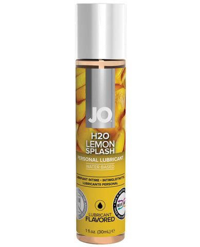 System JO H2O Flavored Lubricant - 1 oz Lemon Splash
