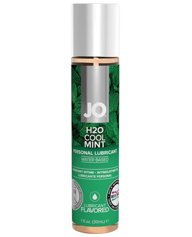 System JO H2O Flavored Lubricant - 1 oz Cool Mint