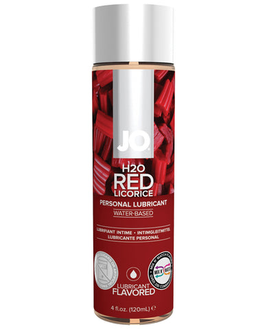 System JO H2O Flavored Lubricant - 4 fl oz Red Licorice