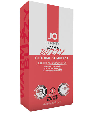 JO Warm & Buzzy Clitoral Stimulant - 10 ml