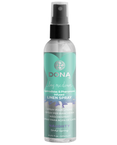Dona Linen Spray Naughty - 4 oz Sinful Spring
