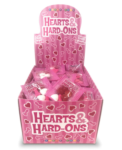 Hearts & Hard Ons Mini Candy Packs - Dipslay of 100