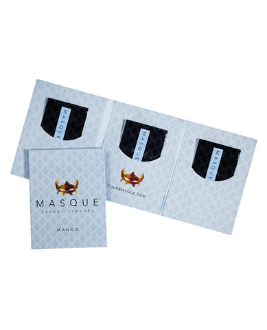 Masque Mango Sexual Flavors Wallet Singles - Pack of 3