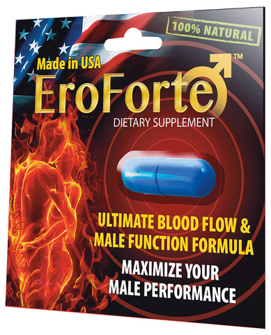 EroForte Male Enhancement - 1 Capsule Blister