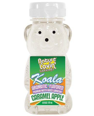 Nature Lovin' Koala Aromatic Flavored Lubricant 6 oz - Caramel Apple