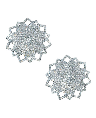 Neva NudeNeva NudeIce Crystal Jewel Reusuable Silicone Nipple Pasties - Clear O/S
