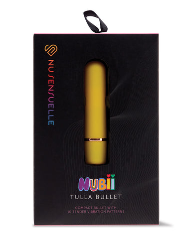 Nu Sensuelle Tulla 10 Speed Nubii Bullet - Yellow