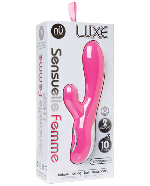 Sensuelle Femme Luxe 10 Fun Rabbit Massager - Pink