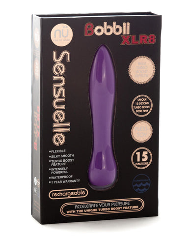 Sensuelle Bobbii Flexible Vibe XLR8 Turbo Boost - Ultra Violet