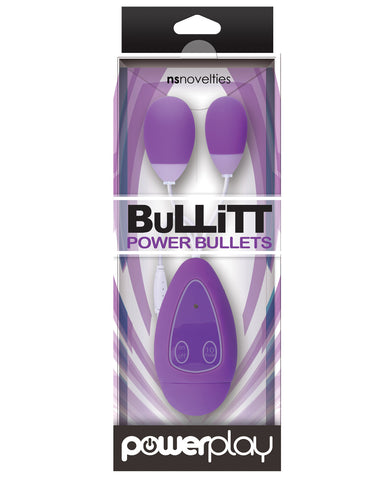 NS Novelties Powerplay Bullitt Power Bullets - Purple