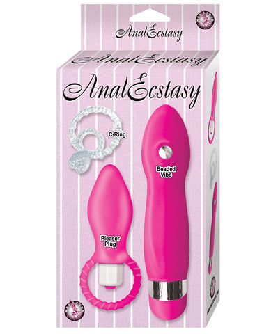 Anal Ecstasy Kit - Pink, Anal Products,- www.gspotzone.com