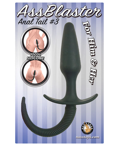 Ass Blaster Anal Tail #3 - Black