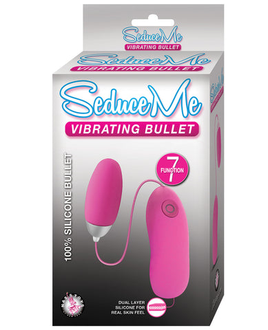 Seduce Me Vibrating Bullet - Pink