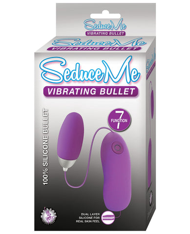 Seduce Me Vibrating Bullet - Purple