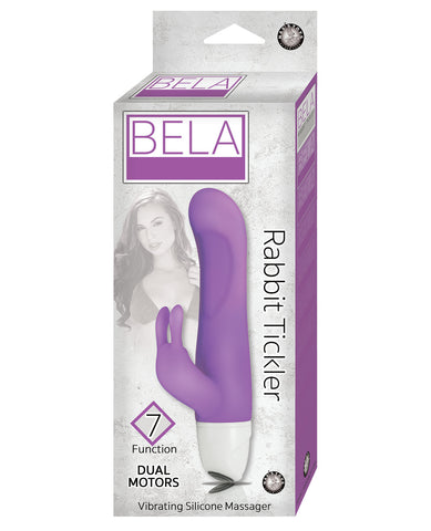 Bela Rabbit Tickler - 7 Function Purple