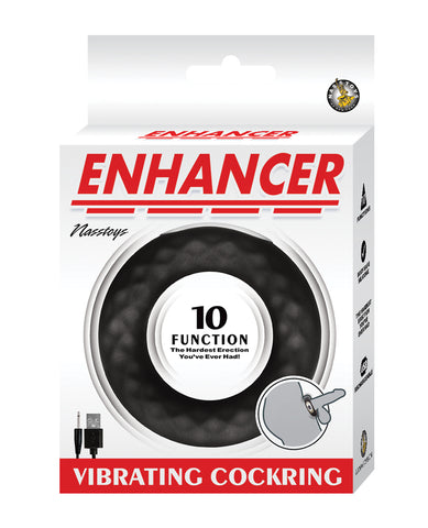 Enhancer Vibrating Cockring - Black