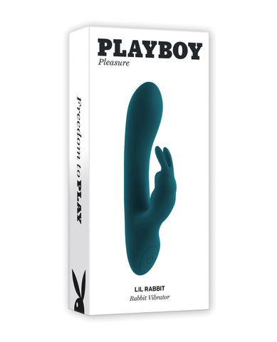 Playboy Pleasure Lil Rabbit Vibrator - Teal