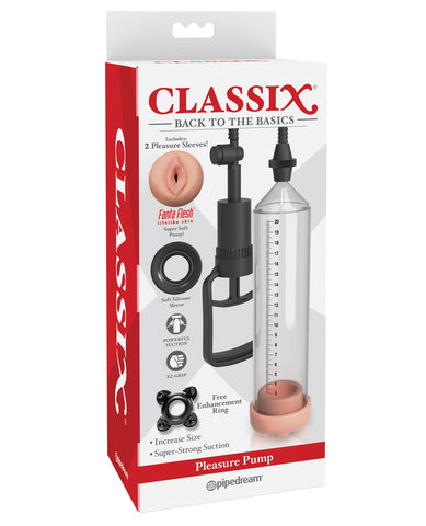Classix Pleasure Pump - Clear