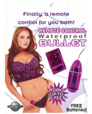 Remote Control Waterproof Bullet - Purple