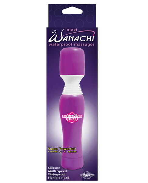Maxi Wanachi Waterproof Massager - Purple