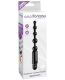 Anal Fantasy Collection Beginners Power Beads - Black, Anal Products,- www.gspotzone.com