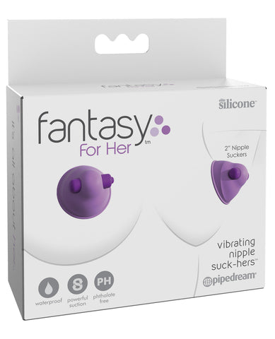 Fantasy For Her Vibrating Nipple Suck-Hers - Puprle