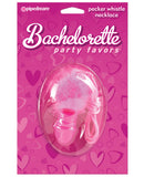 Bachelorette Party Favors Pecker Whistle Necklace