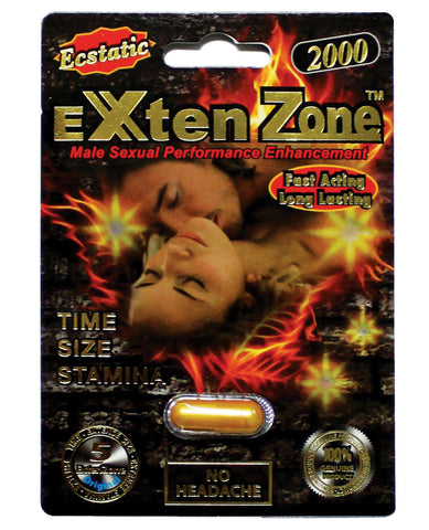 Exten Zone Ecstatic 2000 - 1 Capsule Blister