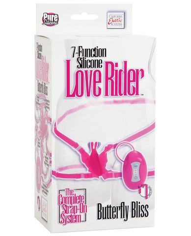 Love Rider Silicone Butterfly Bliss - 7 Function Pink
