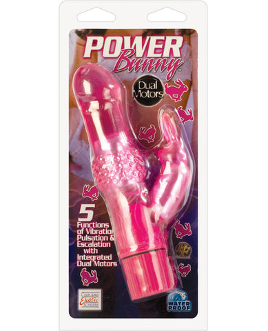 Power Bunny Stimulator - 5 Function Pink