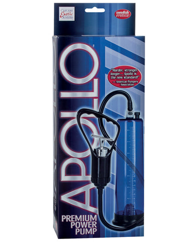 Apollo Premium Power Pump - Blue, Penis Enhancement,- www.gspotzone.com