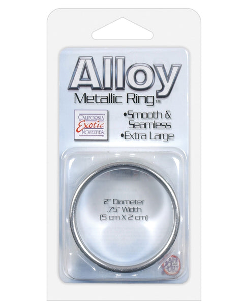Alloy Metallic Ring - XL, Penis Enhancement,- www.gspotzone.com