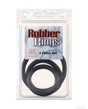 Rubber Ring 3 Pack (Sm,Md,Lg) - Black