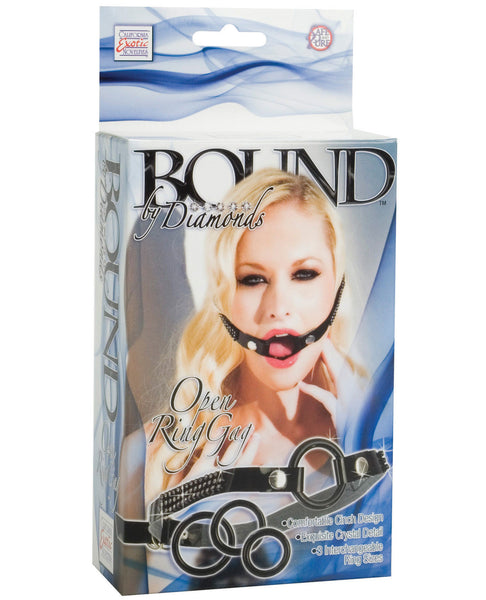 Bound by Diamonds Open Ring Gag