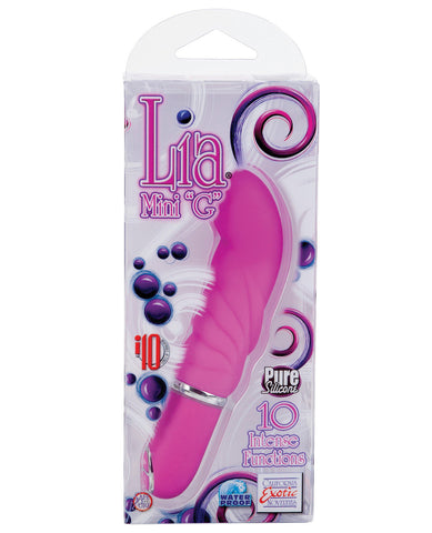 Lia Mini G Waterproof Vibrator - 10 Function Pink