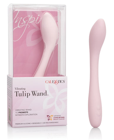 Inspire Vibrating Tulip Wand - Pink