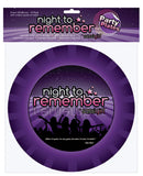 Night to Remember 9" Paper Plates - Pack of 8 by sassigirl