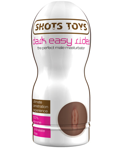Shots Toys Dark Easy Rider - Vaginal