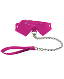 Shots Ouch Exclusive Collar & Leash - Pink
