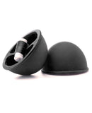 Shots Ouch Vibrating Suction Cups - Black