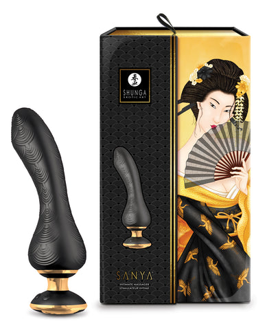 Shunga Sanya Intimate Massager - Black