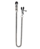 Adjustable Broad Tip Clamps - Jewel Chain, Bondage Blindfolds & Restraints,- www.gspotzone.com
