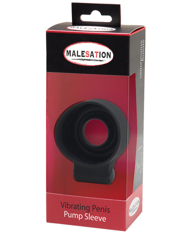 Malesation Vibrating Penis Pump Sleeve