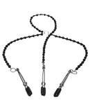 STEAMY SHADES Y-Style Deluxe Beaded Nipple Clamps