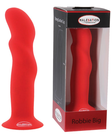 Malesation Robbie Dildo Large - Red