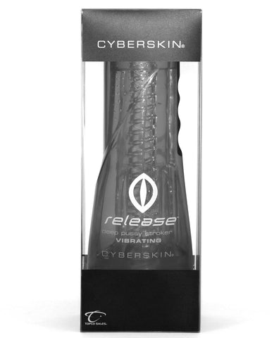Cyberskin Release Tight Ass Stroker - Clear