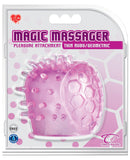 Magic Massager Pleasure Attachment - Thin Nubs/Geometric