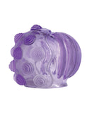 Magic Massager Pleasure Attachment Swirl Lip - Purple